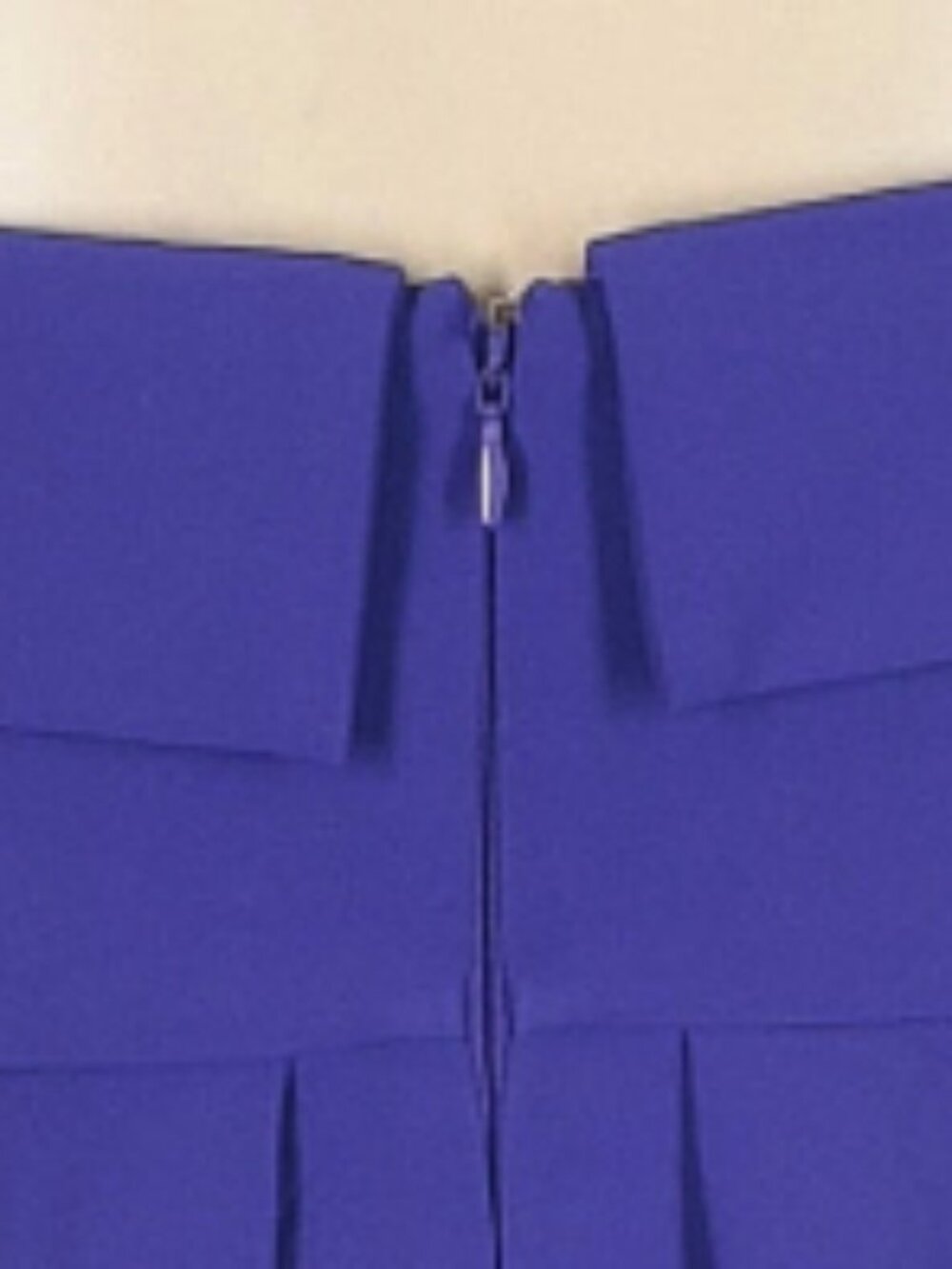 Jewel Badgley Mischka Violet/Purple Strapless Foldover Mini Dress - Picture 5 of 9